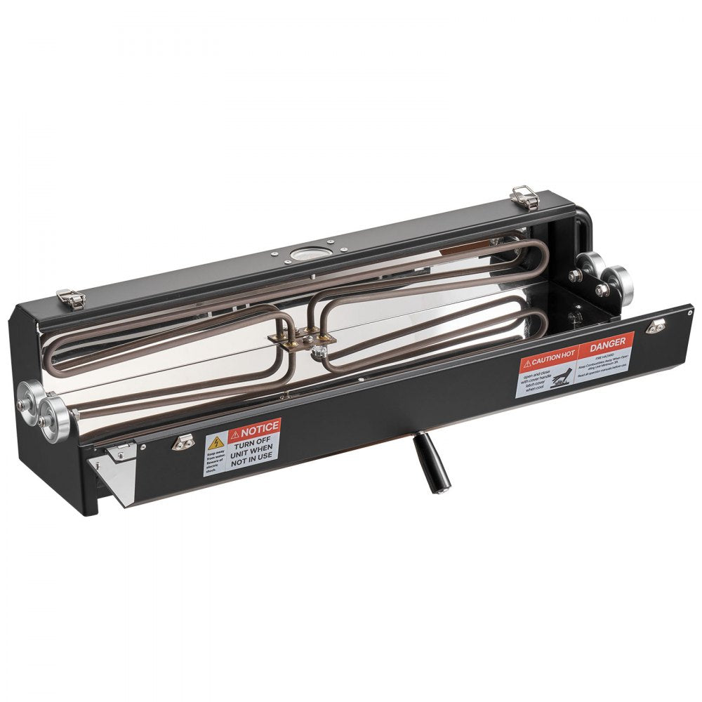 VEVOR Electric PVC Conduit Heater, 1/2" to 2", 1200W Rapid and Even Heating, PVC Bender Heater Pipe Bending Tool with Carrying Handle, Easy to Use, for Construction Crews, DIY Enthusiasts, Workshop