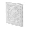 VEVOR 24 x 24 in PVC Ceiling Tiles 12-Pack White 3D Geometric Panels, Smooth PVC Sheet for Drop Grid, Impact-Resistant, Paintable Surface, Easy Cut, Modern Decorative Style for Home, Office
