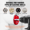 VEVOR 6Pcs PVC Pipe Reamer Kit, Plastic Pipe Fitting Socket Saver Kit, Includes 3/4", 1", 1-1/2", 2", 3", 4'', for PVC, CPVC, ABS Fittings, with Tool Box, for Exhaust, Drain, Water Pipes Cleaning