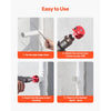 VEVOR PVC Pipe Reamer Kit, 9-Piece, PVC Fitting Socket Saver, Includes 1/2", 3/4", 1", 1-1/4", 1-1/2", 2", 2-1/2", 3", 4", Fits Standard 1/2" Drills, Plumbing Tool Kit for SCH40 ABS CPVC Drain Pipes