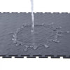 VEVOR Garage Floor Tiles Interlocking, 8 Pack 20.2 x 20.2 x 0.2 in Interlocking Modular Garage Flooring Tiles, Diamond Plate Slip-Resistant PVC Mats for Workshop,Warehouse,Tool Room, Graphite Gray