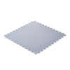 VEVOR Garage Floor Tiles Interlocking, 8 Pack 20.2 x 20.2 x 0.2 in Interlocking Modular Garage Flooring Tiles, Diamond Plate Slip-Resistant PVC Mats for Workshop,Warehouse,Tool Room, Silver
