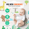 VEVOR Baby Play Mat, 55""x82"" Baby Crawling Mat, Non-Slip One-Piece Soft Cushioned Baby Playmatt, Rollable Reversible Floor Mat, Waterproof Activity Mat, for Babies Toddlers Infants, Play & Tummy Time
