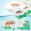 VEVOR Baby Play Mat, 55""x82"" Baby Crawling Mat, Non-Slip One-Piece Soft Cushioned Baby Playmatt, Rollable Reversible Floor Mat, Waterproof Activity Mat, for Babies Toddlers Infants, Play & Tummy Time