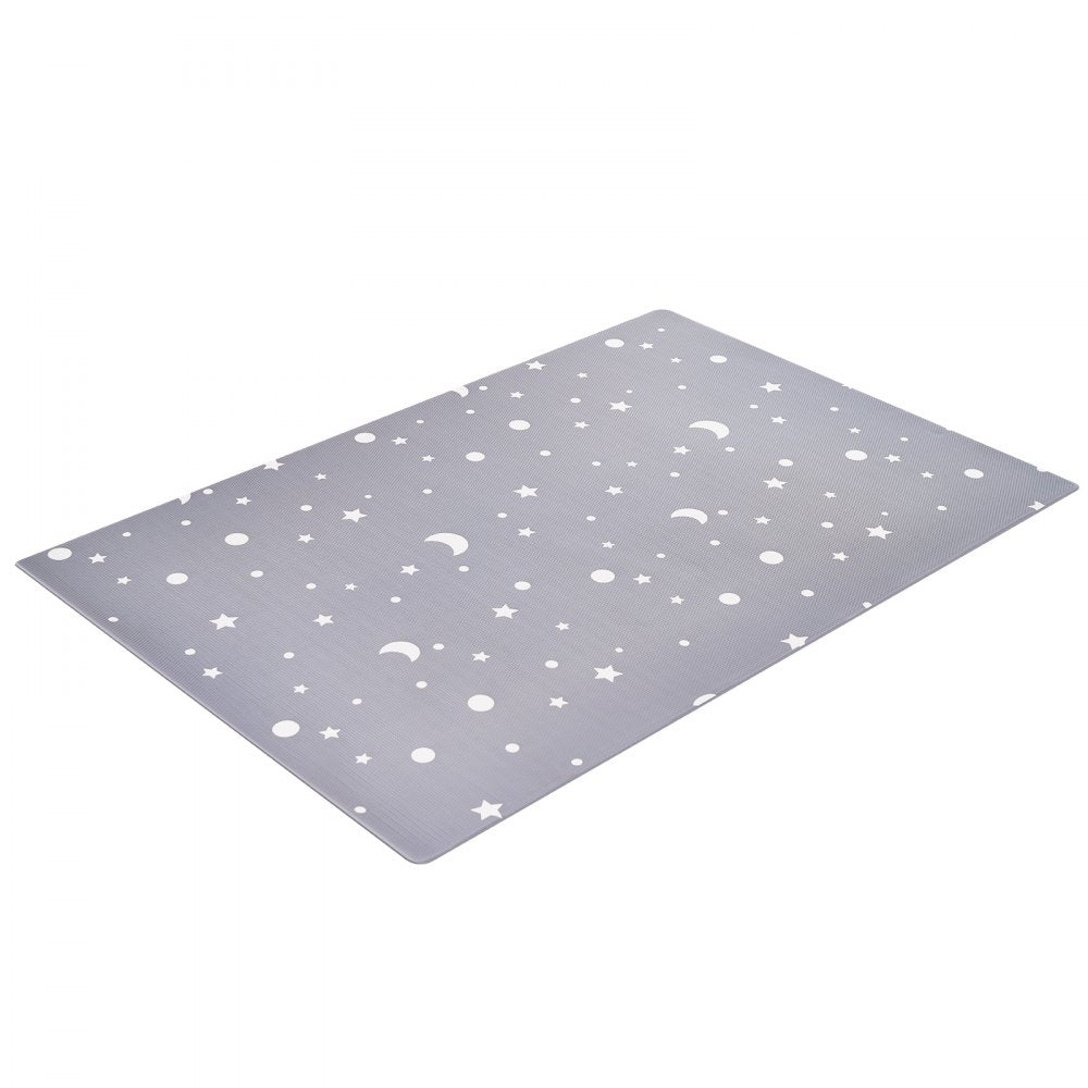 VEVOR Baby Play Mat, 55""x82"" Baby Crawling Mat, Non-Slip One-Piece Soft Cushioned Baby Playmatt, Rollable Reversible Floor Mat, Waterproof Activity Mat, for Babies Toddlers Infants, Play & Tummy Time