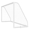 VEVOR Soccer Goal 12 x 6 FT PVC Soccer Goal for Backyard with PE Net, Portable & Weatherproof, with High-Strength Net, Target, Ground Stake, Cones, for Kids & Adults Outdoor Backyard Practice Training