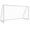 VEVOR Soccer Goal 12 x 6 FT PVC Soccer Goal for Backyard with PE Net, Portable & Weatherproof, with High-Strength Net, Target, Ground Stake, Cones, for Kids & Adults Outdoor Backyard Practice Training