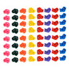 VEVOR 72 Rock Climbing Holds, Multi-Size and Multi-Colored Climbing Rocks for Kids and Adults, Rock Wall Holds with Mounting Hardware, Climbing Wall Grips for Indoor and Outdoor Playground Play Set