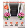 VEVOR Artificial Potted Hydrangeas 28 in 2-Pack Fake Flower Plants Deep Pink, for Porch, Patio, Entryway, & Home Decor, Indoor & Outdoor Use, Silk and PE Blooms in Pots, Ready to Display Faux Plants