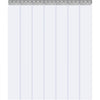 VEVOR Strip Curtain, 84" Height x 42" Width, 0.08" Thickness, 7PCS Clear PVC Strip Door Curtain, Freezer Curtain, Plastic Door Strips for Walk in Freezers, Coolers & Warehouse Doors, with 50% Overlap