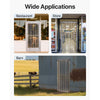 VEVOR Strip Curtain, 84" Height x 38" Width, 0.08" Thickness, 6PCS Clear PVC Strip Door Curtain, Freezer Curtain, Plastic Door Strips for Walk in Freezers, Coolers & Warehouse Doors, with 50% Overlap