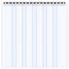 VEVOR Clear PVC Strip Curtain, 84 in Height x 36 in Width x 0.08 in Thickness, 6 PCS Walk in Freezer Cooler Curtain Strips, Thermal Insulating Plastic Door Strips for Warehouse, Freezer, Garage Doors