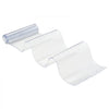 VEVOR Clear PVC Strip Curtain, 84 in Height x 38 in Width x 0.08 in Thickness, 6 PCS Walk in Freezer Cooler Curtain Strips, Thermal Insulating Plastic Door Strips for Warehouse, Freezer, Garage Doors