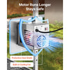 VEVOR Rotisserie Grill, 38W BBQ Outdoor Pig & Lamb Spit Roaster, Charcoal Spit Roaster with 132 LBS Capacity, Wheels & 7-Level Height, Stainless Steel Electric Rotisserie Grill Kit for Camping Outdoor