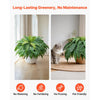 VEVOR Artificial Ferns, 50 Inch Fake Boston Fern Bush Plant with 96 Fronds, Large Faux Greenery for Indoor and Outdoor Decor, Silk & LDPE, Realistic for Home Porch Garden Office Living Room Planter