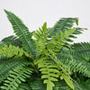 VEVOR Artificial Ferns, 50 Inch Fake Boston Fern Bush Plant with 96 Fronds, Large Faux Greenery for Indoor and Outdoor Decor, Silk & LDPE, Realistic for Home Porch Garden Office Living Room Planter