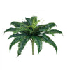 VEVOR Artificial Ferns 2 Pcs, Natural Spread Diameter 31-34 Inch, Large Hanging Artificial Boston Ferns, Fake Plant Wall Decor with 30 Branches, Faux Fern for Home and Office (Flowerpot Unincluded)