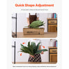VEVOR Artificial Ferns 2 Pcs, Natural Spread Diameter 43-47 Inch, Large Hanging Artificial Boston Ferns, Fake Plant Wall Decor with 50 Branches, Faux Fern for Home and Office (Flowerpot Unincluded)