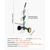 VEVOR Garden Pot Mover, Heavy Duty Plant Dolly Cart with Adjustable Grabbing Arm, Max 143 LBS Weight Capacity, Potted Plant Mover Dolly with Suction Cup and Secure Lock, Fits for Indoor & Outdoor Use
