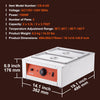 VEVOR Chocolate Tempering Machine, 17.6 Lbs 2 Tanks Chocolate Melting Pot TEMP Control 86~185℉, 1500W Stainless Steel Electric Commercial Food Warmer For Chocolate/Milk/Cream Melting and Heating