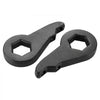VEVOR 3 Inch Front Leveling Lift Kit for 2001-2010 Chevy Silverado/GMC Sierra 2500HD/3500HD 8-Lug, 01-07 Silverado/Sierra 1500HD, Torsion Bar Keys Suspension Level Kit with 2 Shock Extension Brackets