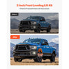 VEVOR 2 Inch Front Leveling Lift Kit for 2005-2024 Ford F250 F350 Super Duty 4WD, Chassis Level Kit with 2PCS Heavy Duty Forged Aluminum Coil Spring Spacers, Suspension Leveling Kit, CNC Machined