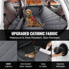 VEVOR Back Seat Extender for Dogs,Dog Hammock for Car Back seat,Waterproof Hard Bottom Dog Car Seat Cover for Back Seat 54"x24",Supports 400lbs with Mesh Window and Storage Pocket for Car, SUV