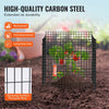 VEVOR 10 Pack Plant Protector from Animals, 12'' x 12''  Chicken Wire Plant Protector, Plant Cages for Outdoor Plants, Flowers & Vegetables, Keeps Bunny Chicken Squirrels Out, 40pcs Metal Mesh