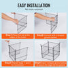 VEVOR 4 Pack Plant Protector from Animals, 13.4'' x 13.4'' Chicken Wire Plant Protector, Plant Cages for Outdoor Plants, Flowers & Vegetables, Keeps Bunny Chicken Squirrels Out, 16pcs Metal Mesh