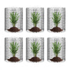 VEVOR 6 Pack Plant Protector from Animals, 12.6'' Dia. x 14'' H Chicken Wire Plant Protector, Plant Cages for Outdoor Plants, Flowers & Vegetables, Keeps Bunny Chicken Squirrels Out, 18pcs Metal Mesh