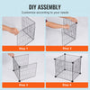 VEVOR 5 Pack Plant Protector from Animals, 15.35'' x 15.35'' Chicken Wire Plant Protector, Plant Cages for Outdoor Plants, Flowers & Vegetables, Keeps Bunny Chicken Squirrels Out, 20pcs Metal Mesh