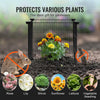 VEVOR 5 Pack Plant Protector from Animals, 15.35'' x 15.35'' Chicken Wire Plant Protector, Plant Cages for Outdoor Plants, Flowers & Vegetables, Keeps Bunny Chicken Squirrels Out, 20pcs Metal Mesh