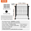 VEVOR 5 Pack Plant Protector from Animals, 15.35'' x 15.35'' Chicken Wire Plant Protector, Plant Cages for Outdoor Plants, Flowers & Vegetables, Keeps Bunny Chicken Squirrels Out, 20pcs Metal Mesh
