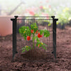 VEVOR 5 Pack Plant Protector from Animals, 15.35'' x 15.35'' Chicken Wire Plant Protector, Plant Cages for Outdoor Plants, Flowers & Vegetables, Keeps Bunny Chicken Squirrels Out, 20pcs Metal Mesh