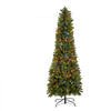 VEVOR Christmas Tree, 6ft Prelit Artificial Xmas Tree, Full Holiday Decor Trees with 240 Colorful LED Lights, 11 Lighting Modes, 635 Branch Tips & Sturdy Metal Base for Home Party Office Decoration