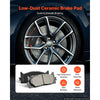 VEVOR Front & Rear Brake Kit Ceramic Brake Pads and Drilled Slotted Rotors, Compatible with 2012-2017 Toyota Camry, 2013-2018 Toyota Avalon, 2013-2018 Lexus ES 350, 2013-2018 Lexus ES 300h
