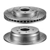 VEVOR Front & Rear Brake Kit Compatible with 2012-2016 Honda CR-V (AWD), Cast Iron Drilled and Slotted Brake Rotors, Ceramic Brake Pads Replacement Kit, 11.65" Front Rotors and 12" Rear Rotors