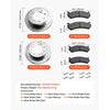 Front and Rear Brake Rotors Kit - image 6
