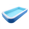 VEVOR Inflatable Pool, 118 x 67 x 20 inch Large Inflatable Swimming Pool, Family Large Swimming Pools with Repair Patches, Blow Up Pools for Kids, Adults, Family, Indoor Outdoor, Summer Water Party