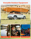 VEVOR 270 Degree Awning, 133 sq.ft Driver Side Vehicle Awning, Waterproof UV50+ Car Side Awnings with Carry Bag, All-Weather Free-Standing Overland Awnings Car Shelter for SUV Van Truck Camping