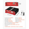 VEVOR Monoblock Car Amplifier, 3000W RMS MAX, 1/2/4 Ohm Stable, 1-Channel Class D Car Audio Amplifier with Remote Subwoofer Level Control, Low Pass Filter and Bass Boost, Volume Controller Included