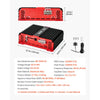 VEVOR Monoblock Car Amplifier, 2000W RMS MAX, 1/2/4 Ohm Stable, 1-Channel Class D Car Audio Amplifier with Remote Subwoofer Level Control, Low Pass Filter and Bass Boost, Volume Controller Included