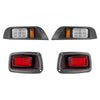 VEVOR Golf Cart Light Kit, 12V, LED Headlight and Taillight Kit with Wiring Harness, Switch, Zip Ties, ABS Housing, High-Brightness, Waterproof and Dustproof, Suitable for Club Car DS 1993-Up Models