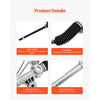 VEVOR Hydraulic Power Steering Rack and Pinion, with Dust Boot, Compatible with Chevrolet, Silverado 1500 1999-2003, Silverado 1500 2004-2005 Without Spring Special (B2E) or High Output Package (B4V)