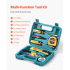 VEVOR Car Emergency Kit, 2-in-1 First Aid Kit with Jumper Cables, Essential Roadside Emergency Car Kits for Vehicle, Travel and Home, 31-Piece Auto Road Side Assistance Tools with Medical Aid Kits