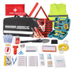 VEVOR Car Emergency Kit, 2-in-1 First Aid Kit with Jumper Cables, Essential Roadside Emergency Car Kits for Vehicle, Travel and Home, 31-Piece Auto Road Side Assistance Tools with Medical Aid Kits