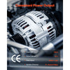 VEVOR Car Alternator 11185, Fit for Chevrolet Impala LS, LT 3.5L 2006-2011, Impala LTZ 3.9L 2009-2010, Monte Carlo V6 2006-2007, Automotive Replacement Alternator 0124425102, 0124425032, 10335497