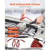 VEVOR Jumper Cables for Car Battery, 20 Feet, 4 Gauge Heavy Duty Automotive Booster Cables for Jump Starting Dead or Weak Batterie, with Carrying Bag, for Cars, Trucks, SUVs, Emergency Roadside Kit