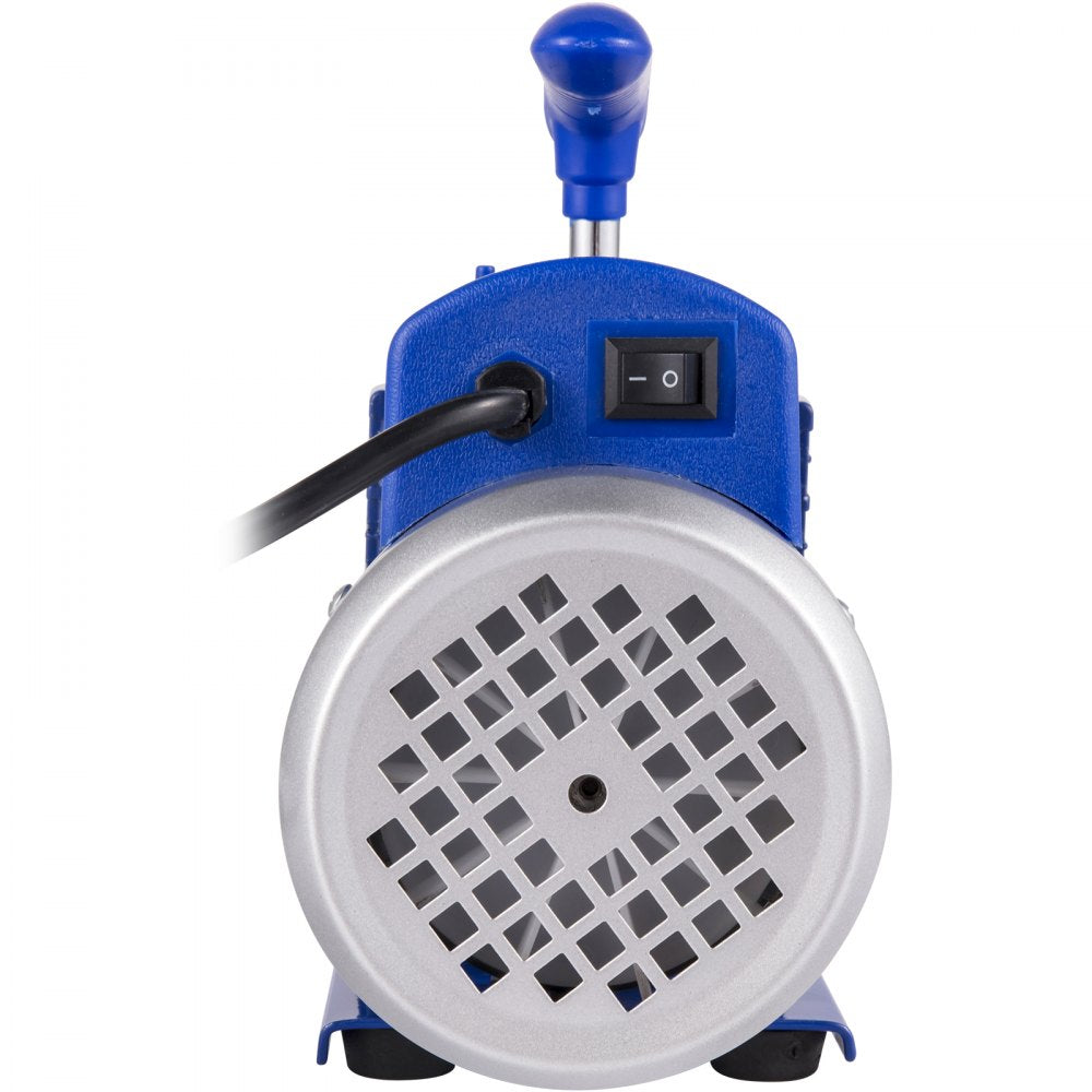 VEVOR 3 Gallon Vacuum Chamber Kit Stainless Steel Degassing Chamber 12L Vacuum Degassing Chamber Kit with 3.6 CFM 1 Stage Vacuum Pump HVAC