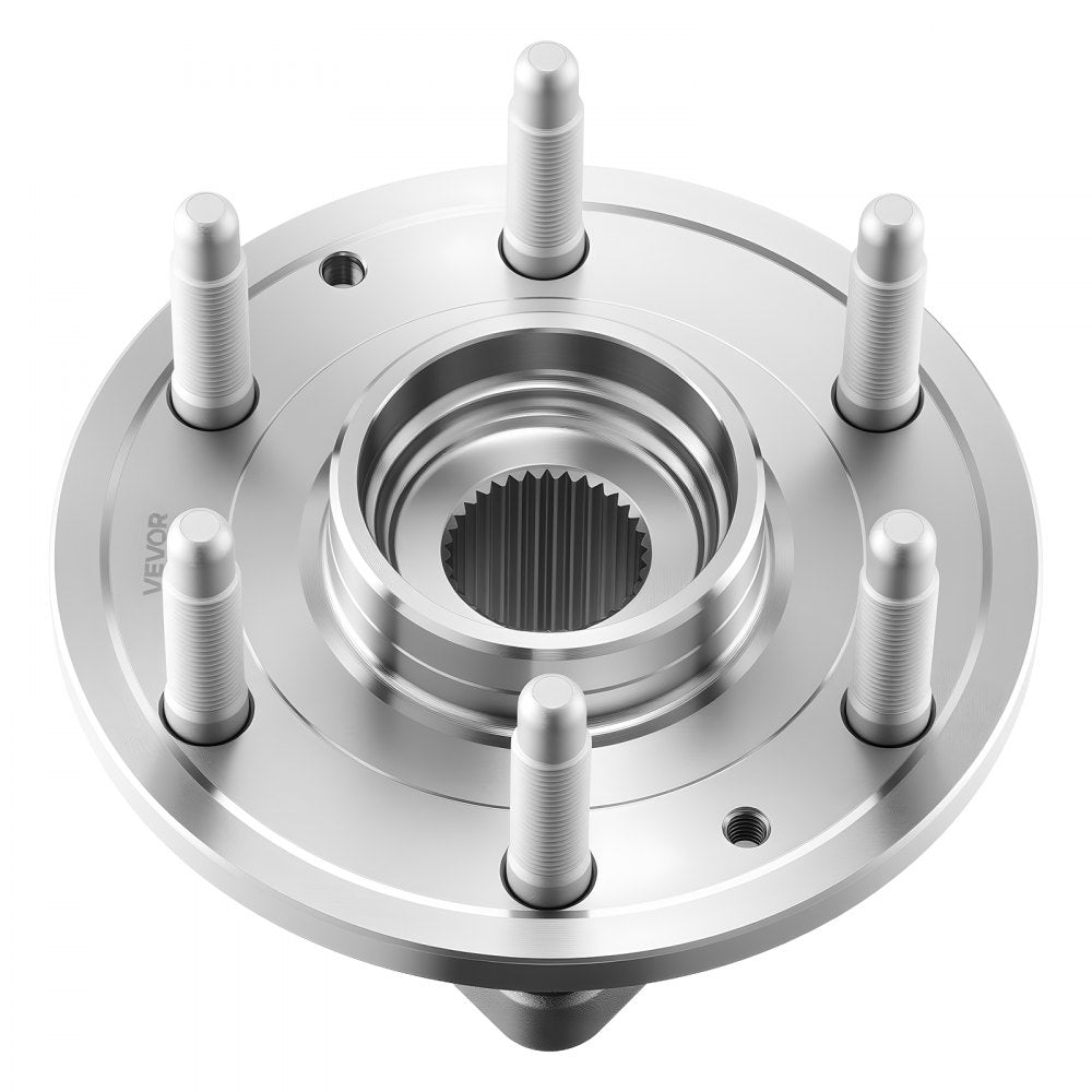 VEVOR Front Wheel Bearing & Hub Assembly Fit for 2007-2013 Chevy Silverado 1500 4WD Avalanche GMC Sierra 1500 Cadillac Escalade EXT 2007-2014 Tahoe OEM 515096, Wheel Bearing Hub Set with ABS Sensor